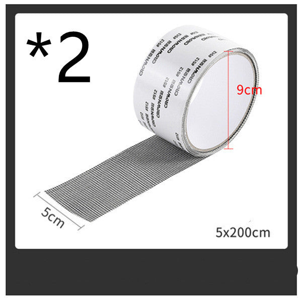 Window mosquito protection net - repair tape for holes & cracks