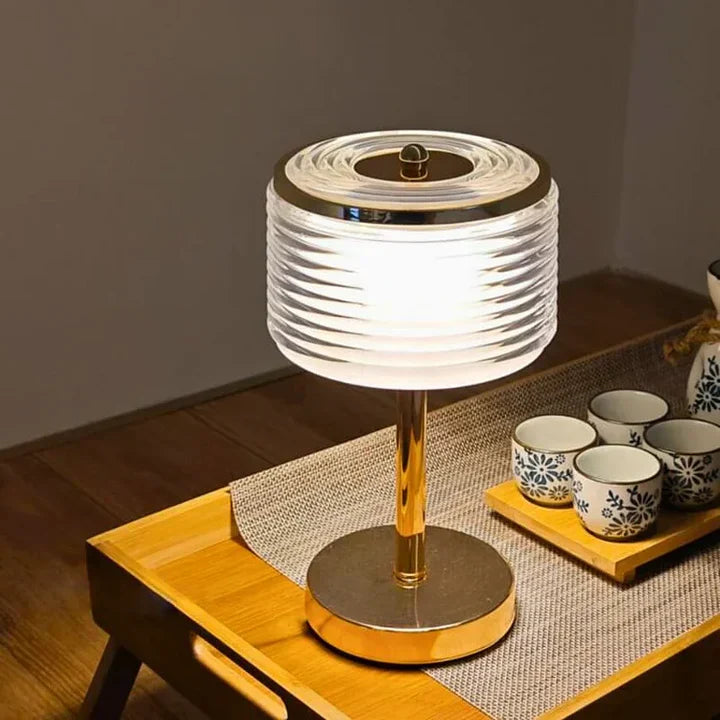 LED ring table lamp