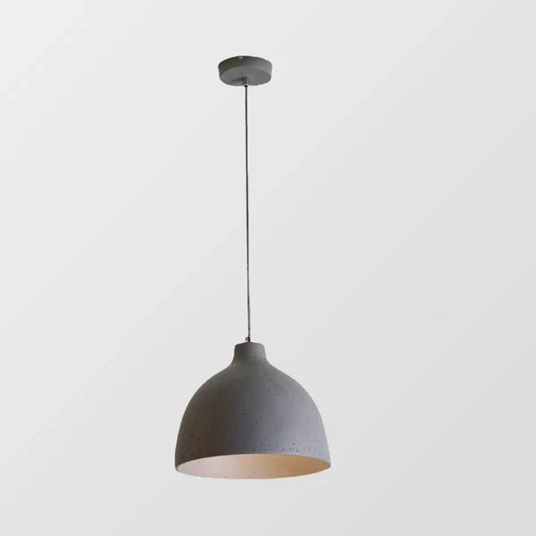 Urban Chic Resin Bowl Pendant Light