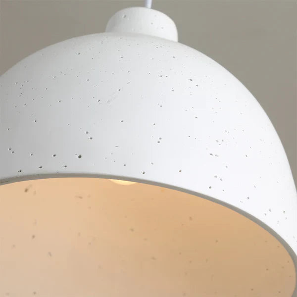 Urban Chic Resin Bowl Pendant Light