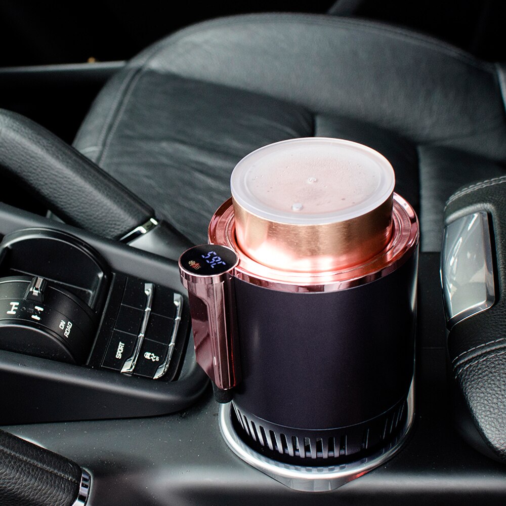 CleverCup - heating and cooling cup holder for the car