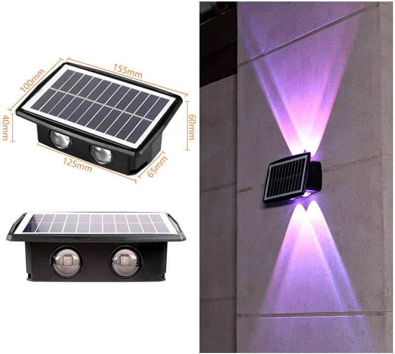EcoBright - solar led wall light