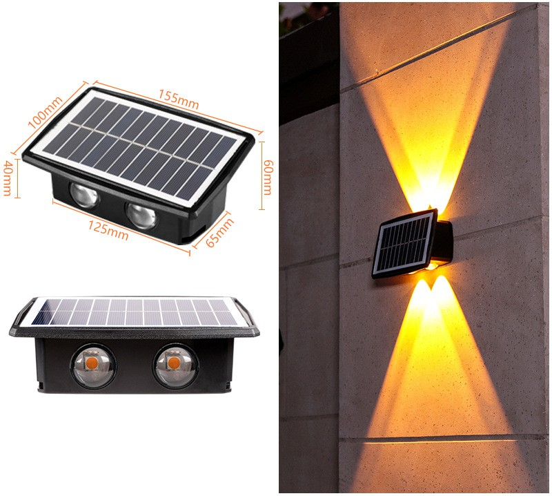EcoBright - solar led wall light