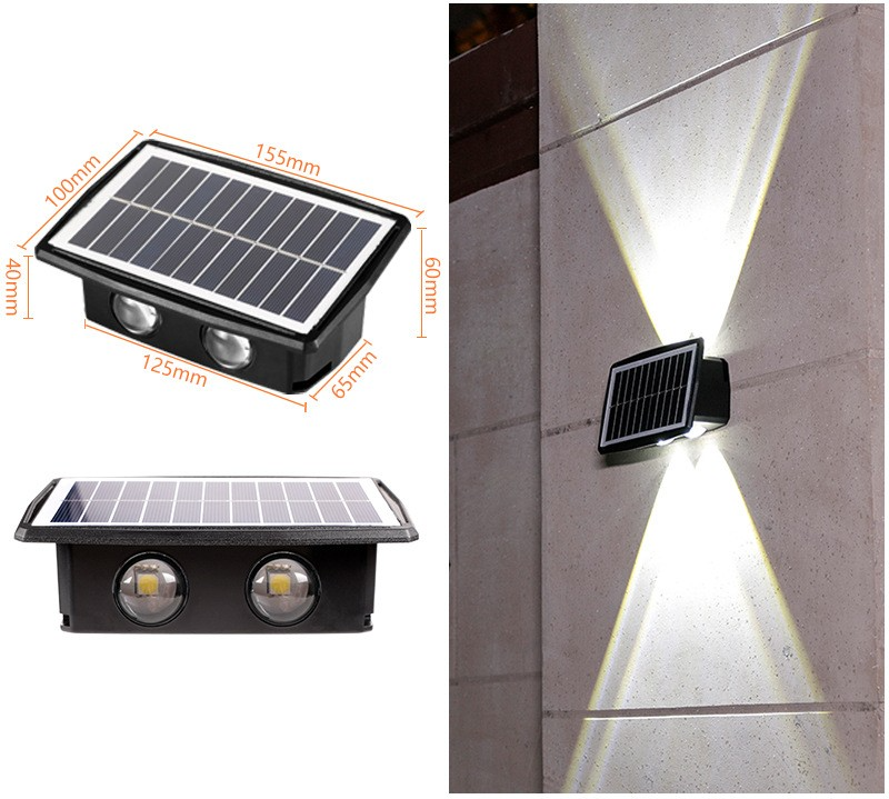 EcoBright - solar led wall light