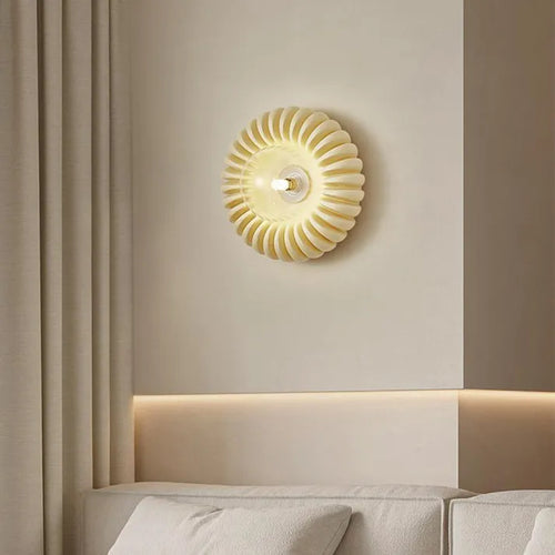 Creativeglow - modern resin wall light for bedroom