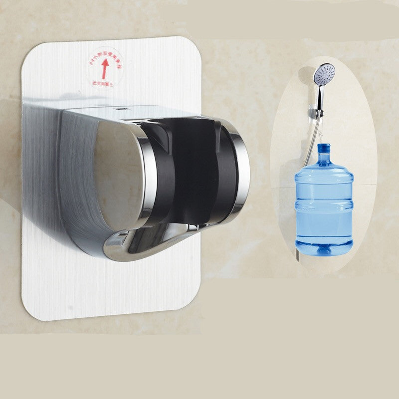 Adjustable shower head holder - suction cup, without drilling