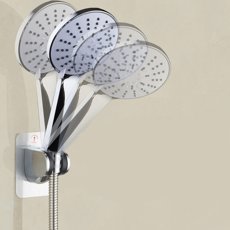 Adjustable shower head holder - suction cup, without drilling
