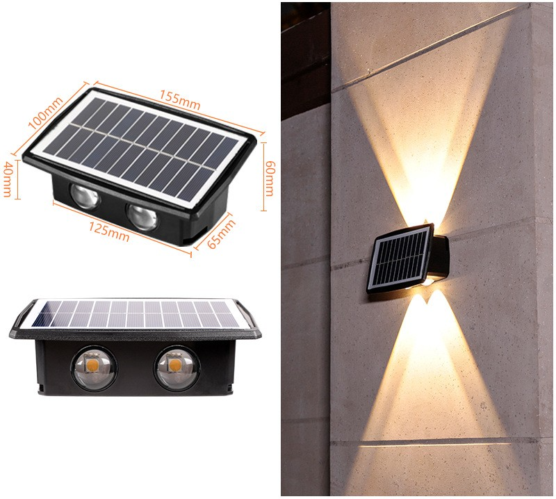 EcoBright - solar led wall light