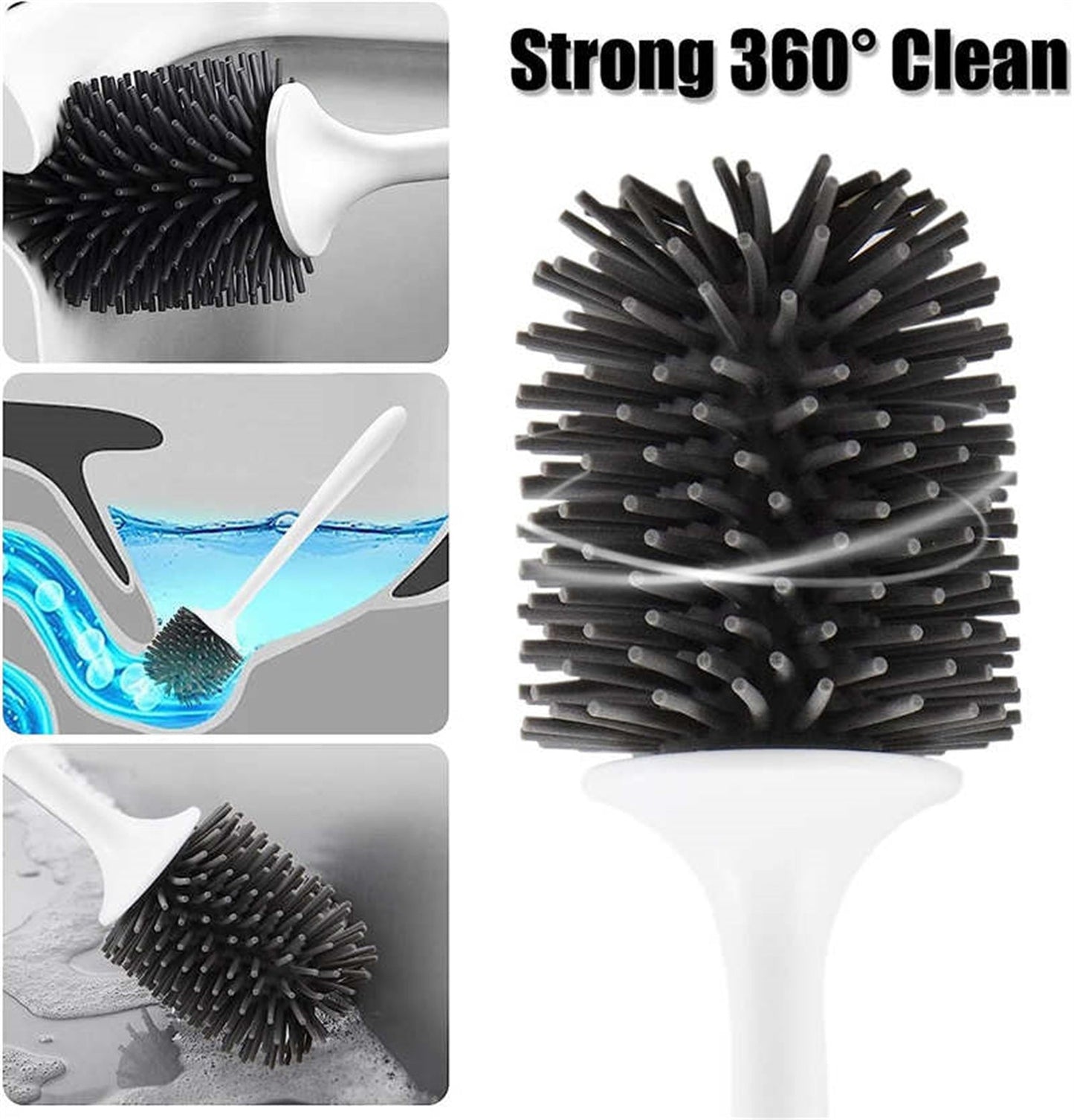 Modern toilet brush set for the household