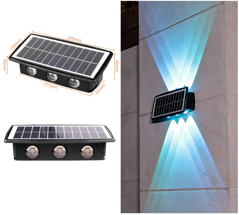 EcoBright - solar led wall light