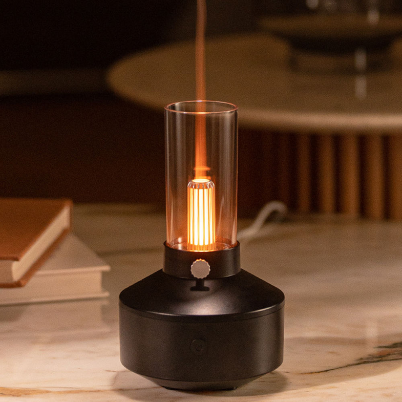 “Retro candle” – humidifier perfect mood lighting