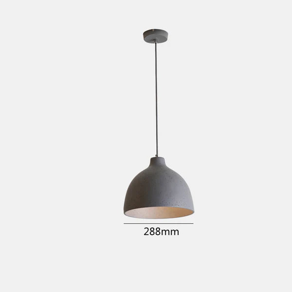 Urban Chic Resin Bowl Pendant Light