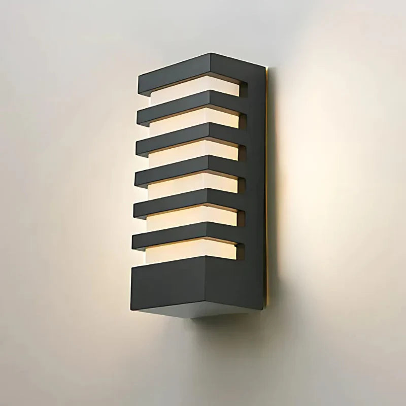Aluluxe | modern waterproof aluminum wall lamp for indoor and outdoor use
