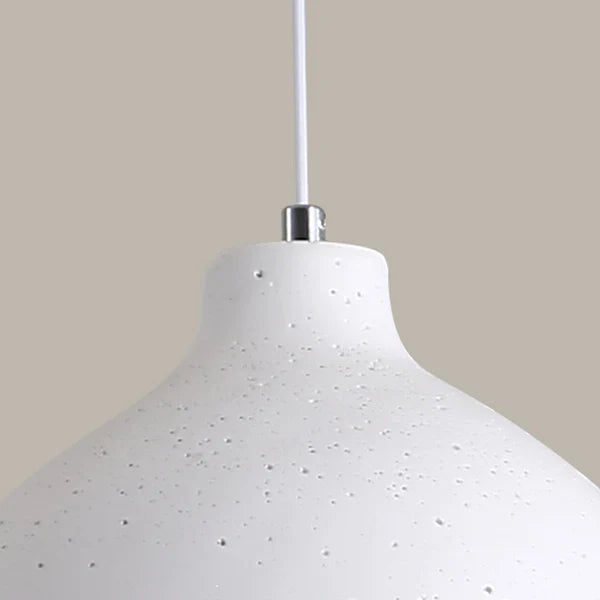 Urban Chic Resin Bowl Pendant Light