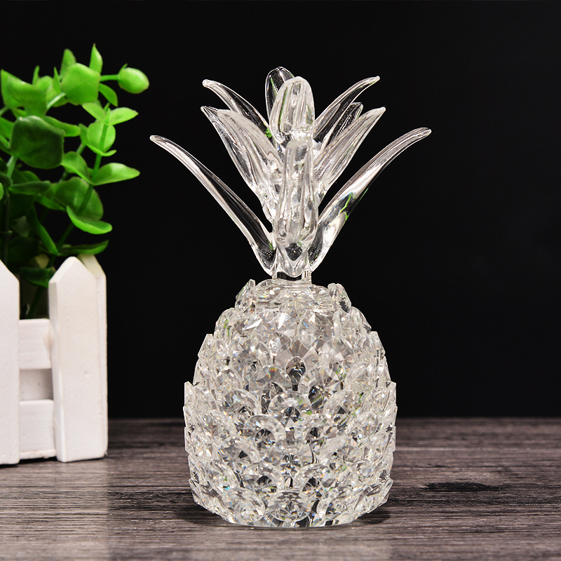 Crystal clear - transparent crystal decoration