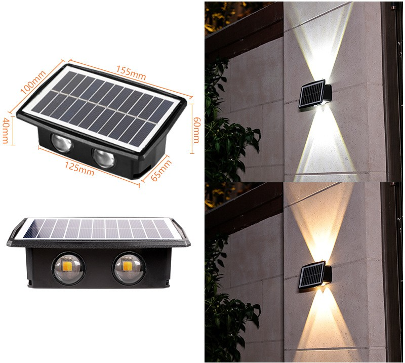 EcoBright - solar led wall light