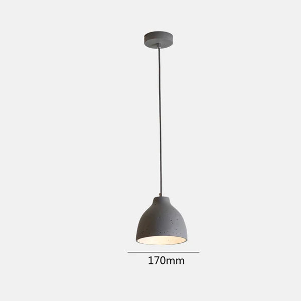 Urban Chic Resin Bowl Pendant Light