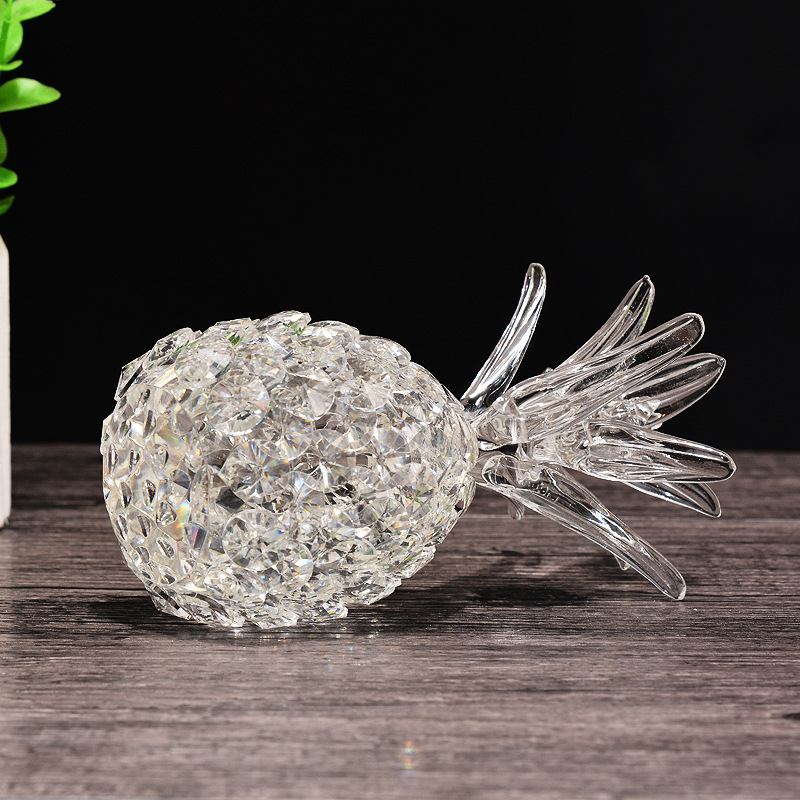Crystal clear - transparent crystal decoration