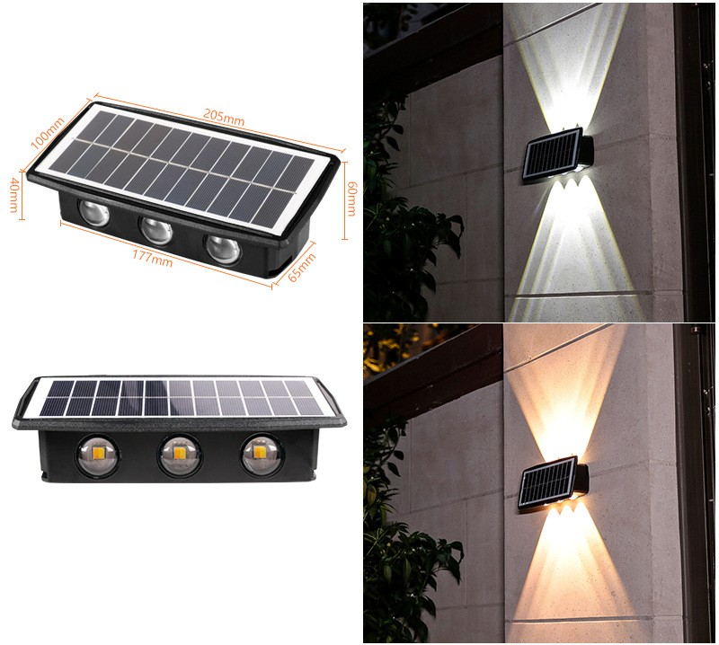EcoBright - solar led wall light