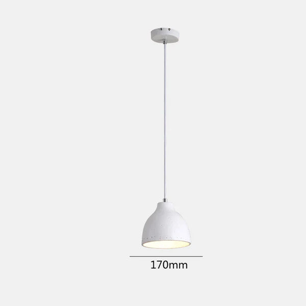 Urban Chic Resin Bowl Pendant Light