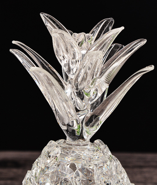 Crystal clear - transparent crystal decoration
