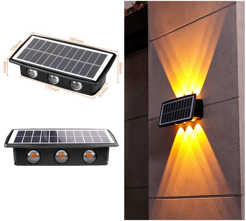 EcoBright - solar led wall light