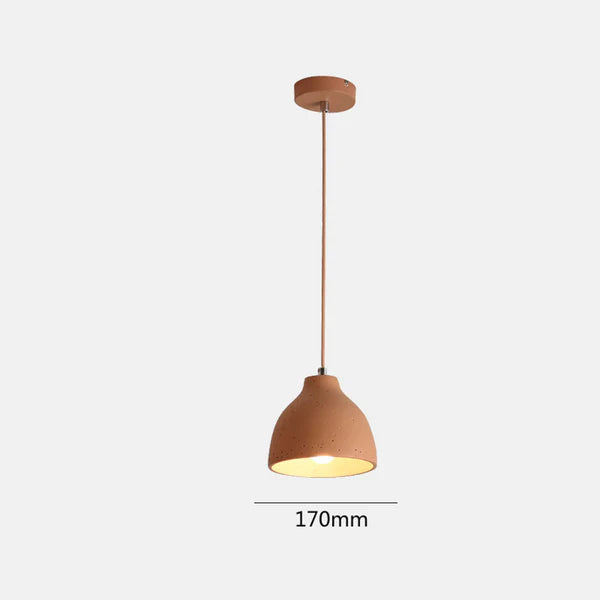 Urban Chic Resin Bowl Pendant Light