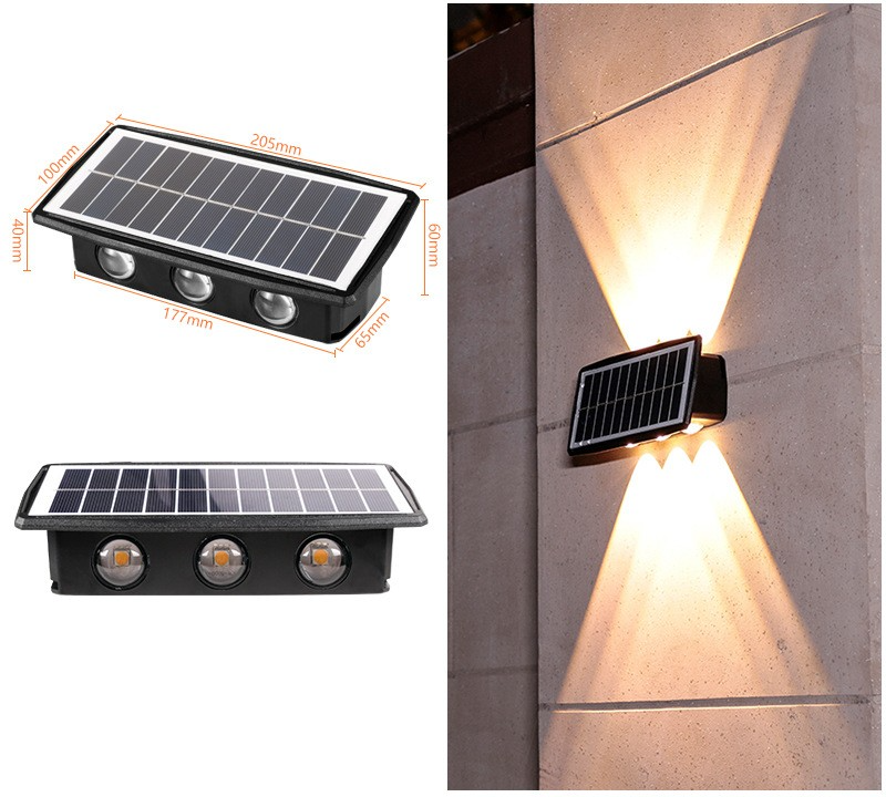 EcoBright - solar led wall light
