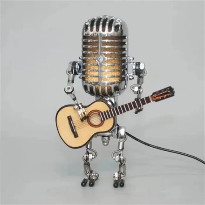 Guitarlamp - lamp robot with guitar