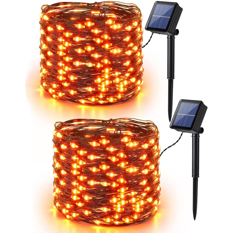 8 Modes solar light chains
