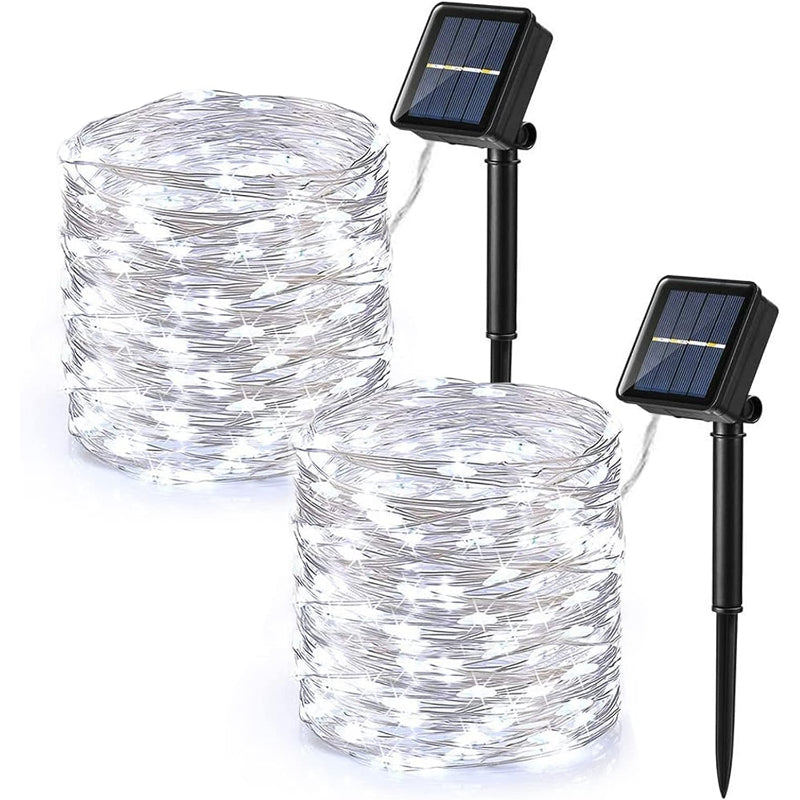 8 Modes solar light chains