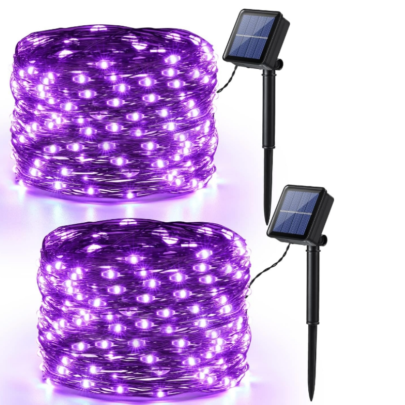 8 Modes solar light chains
