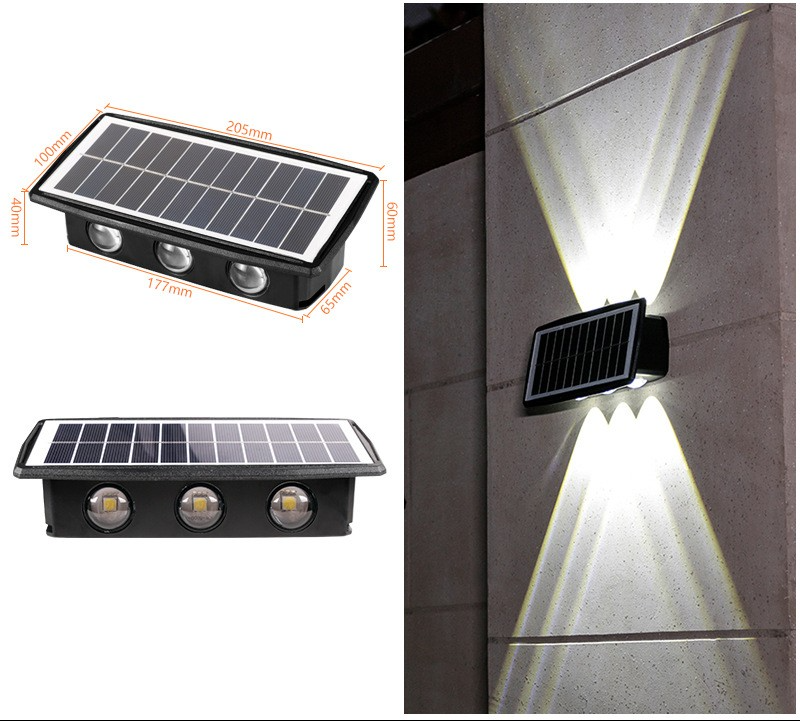 EcoBright - solar led wall light