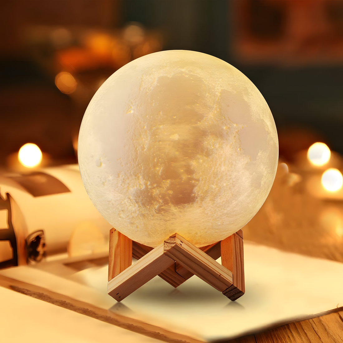 Lunaglow moon lamp