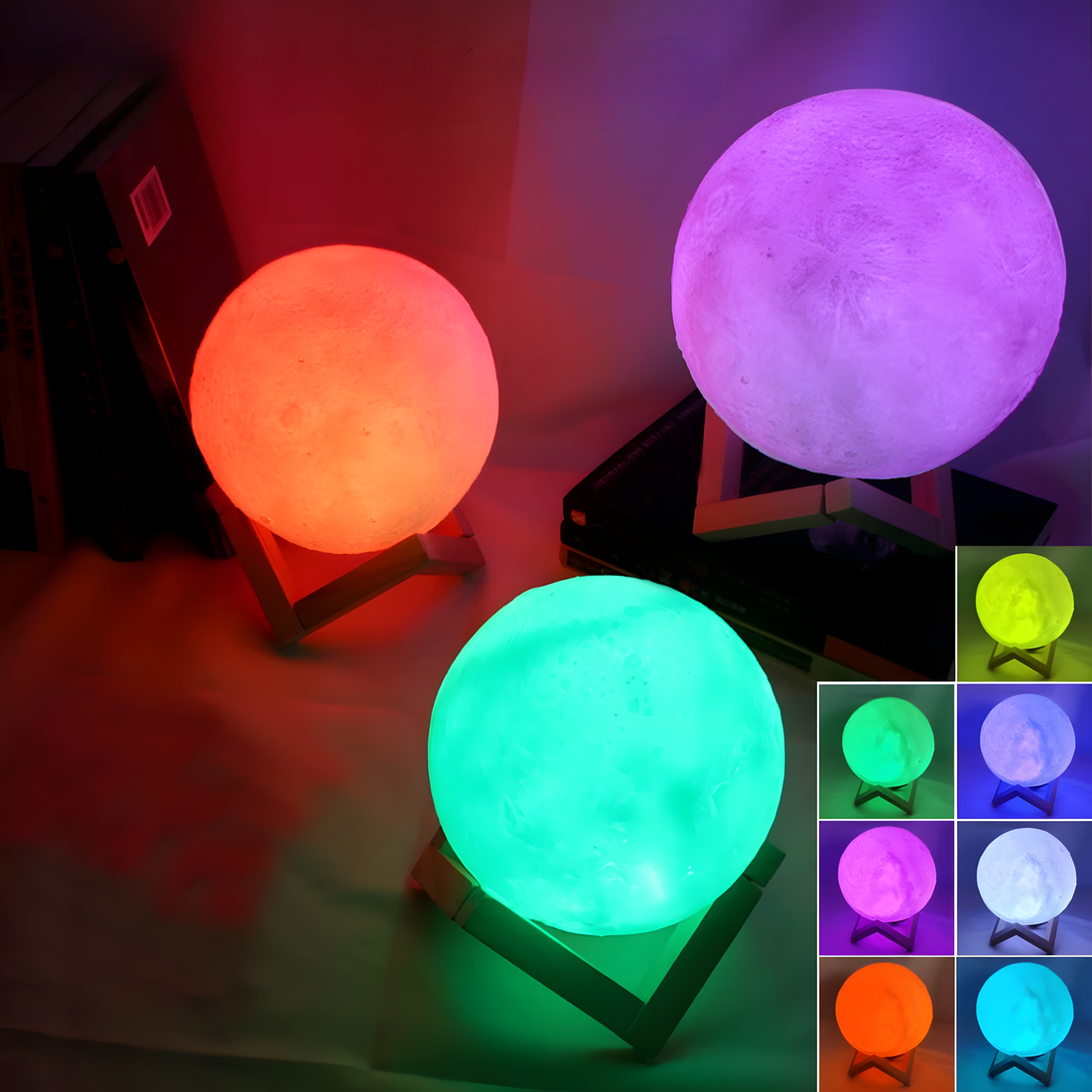 Lunaglow moon lamp