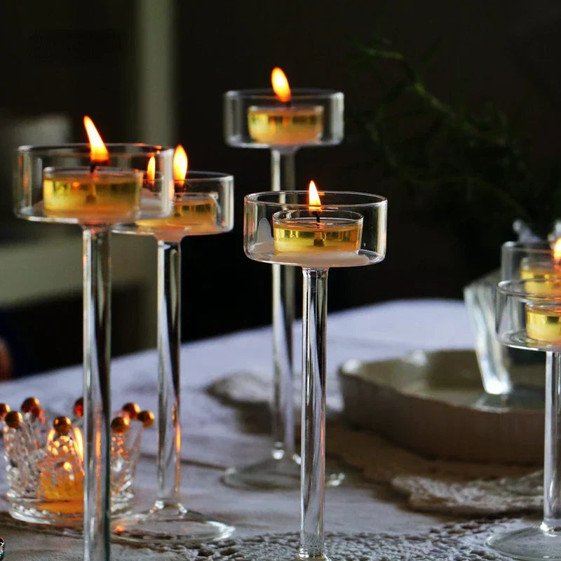 Crystalclear - tealight holder made of glass