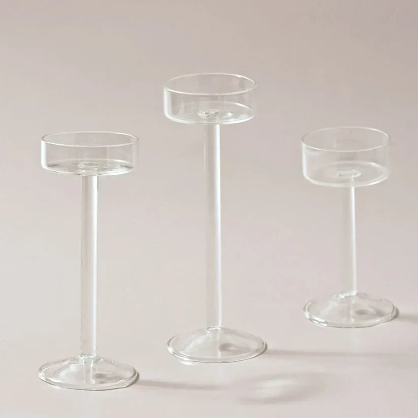 Crystalclear - tealight holder made of glass
