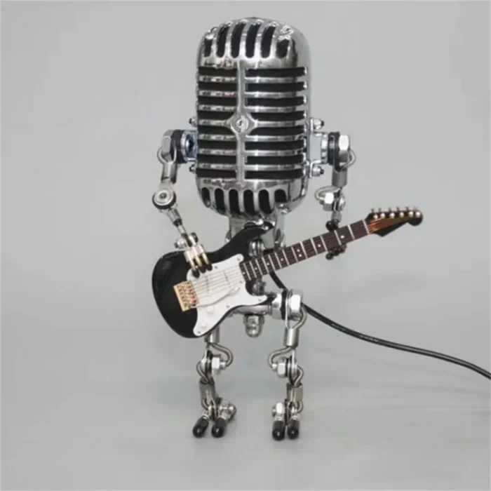 Guitarlamp - lamp robot with guitar