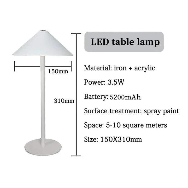 GoLumina - rechargeable desk lamp