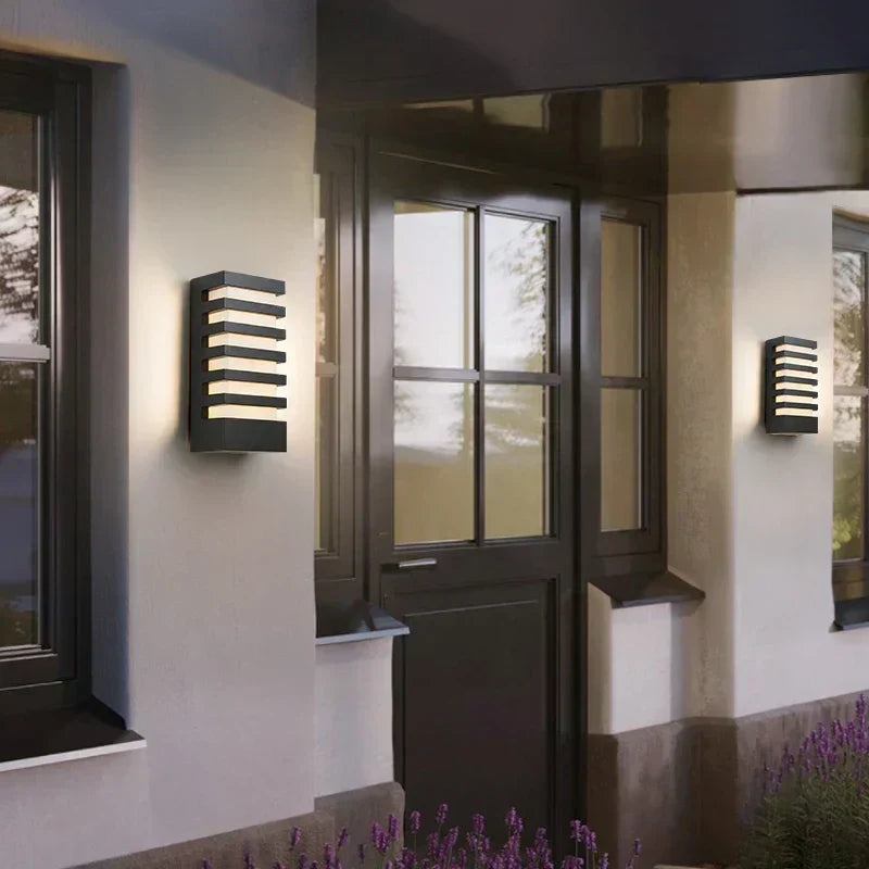 Aluluxe | modern waterproof aluminum wall lamp for indoor and outdoor use