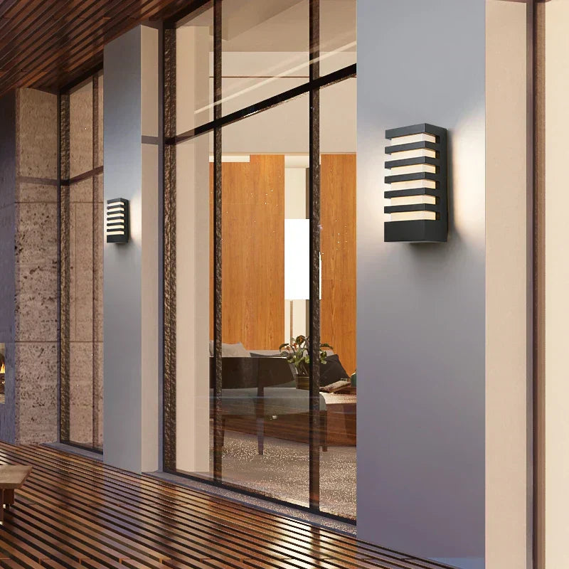 Aluluxe | modern waterproof aluminum wall lamp for indoor and outdoor use