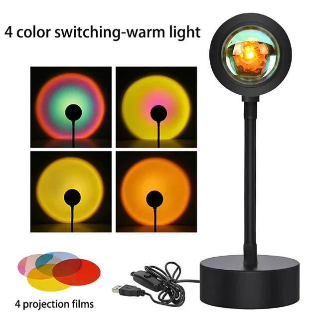 Goldenes - led sunset lamp