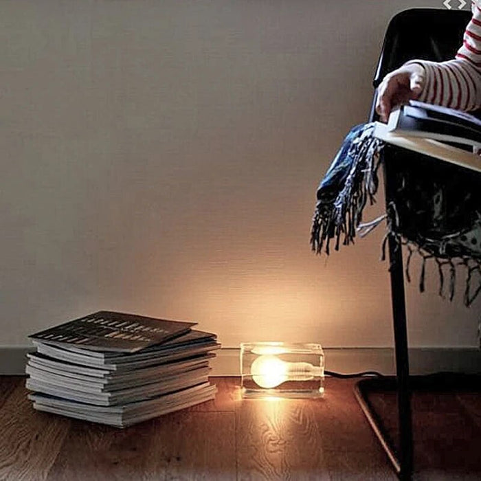 Crystal clear - table lamp transparante