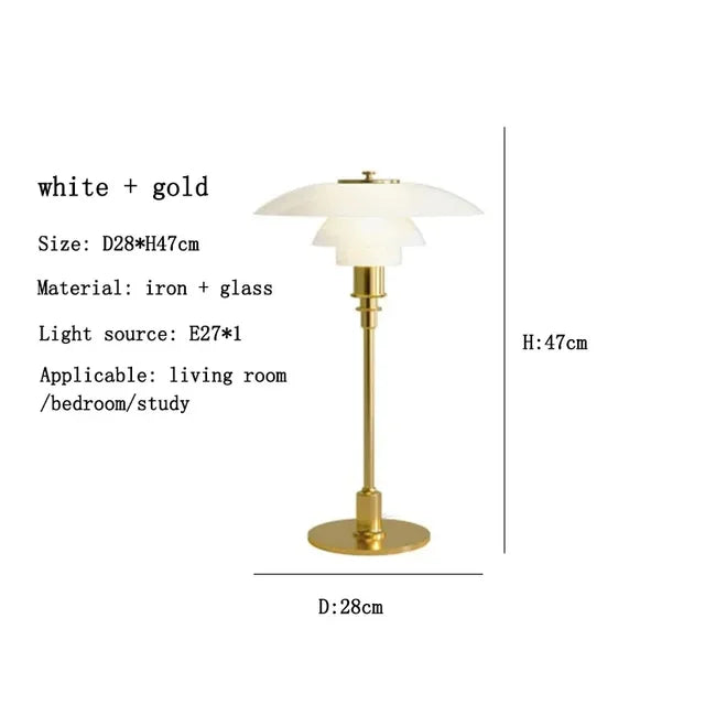 Celestialglimmer - nordic simple glass table lamp