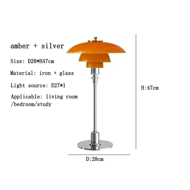 Celestialglimmer - nordic simple glass table lamp