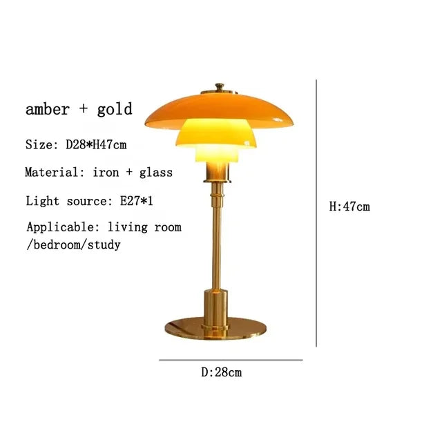 Celestialglimmer - nordic simple glass table lamp