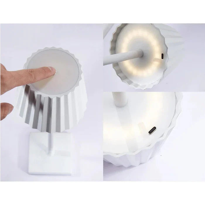 Cordless led table lamp, perfect for modern living spaces and style-conscious users