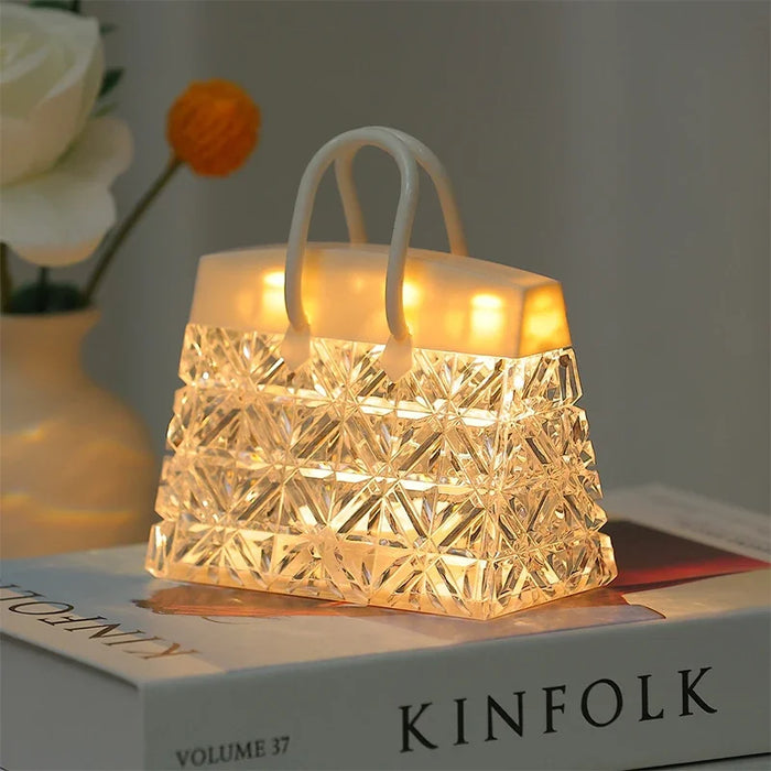 Crystal clutch - creative night light