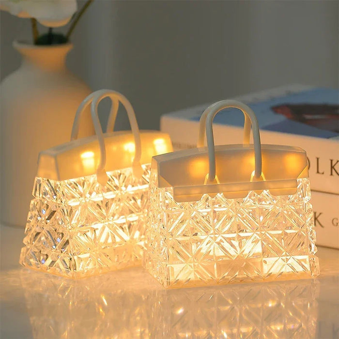 Crystal clutch - creative night light