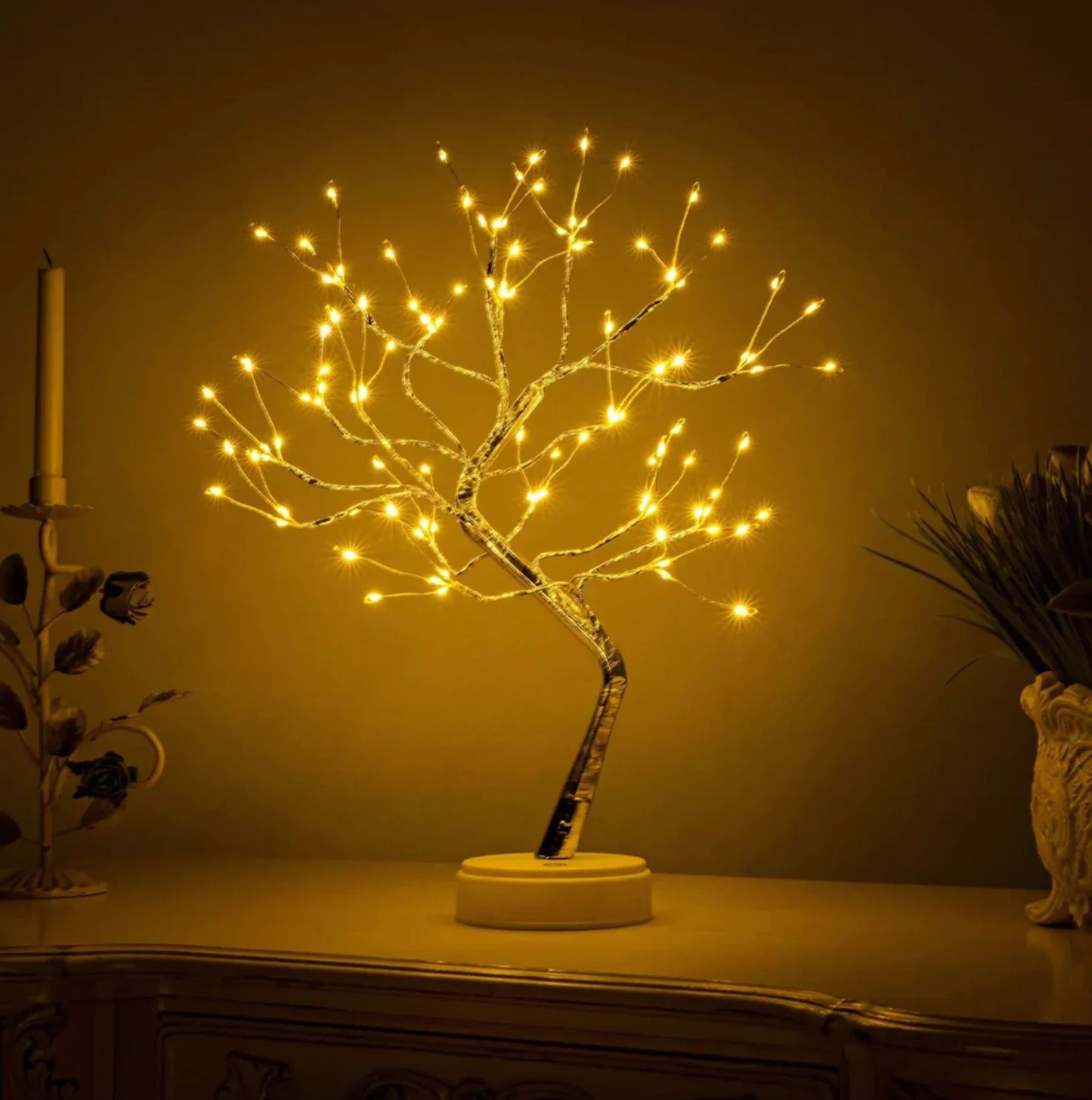 Magic tree of lights - cordless led rechargeable table lamp